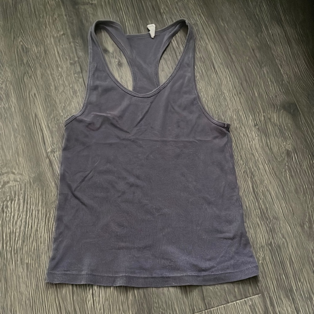urban outfitters truly madly deeply purple grey tank top